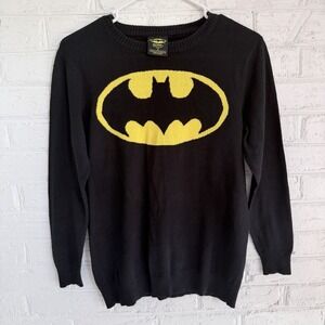 Batman Knit Sweater Long Sleeve Small, DC Comics‎ Batman